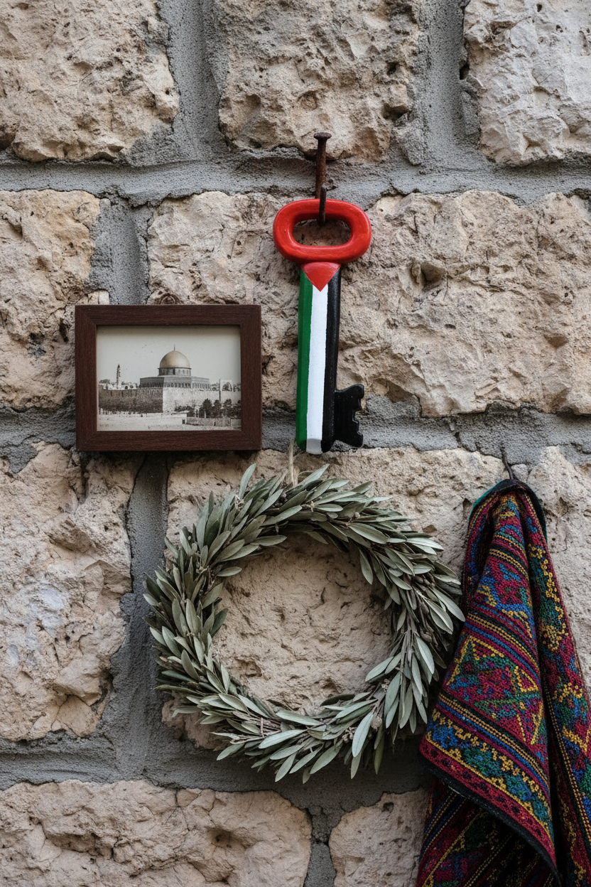 مفتاح العودة - جدار القدس