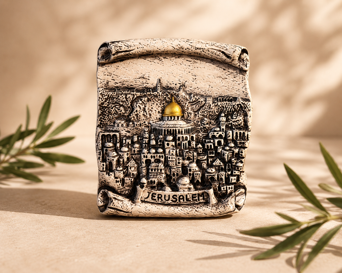 Jerusalem Ceramic Plaque — Old City Wall Art