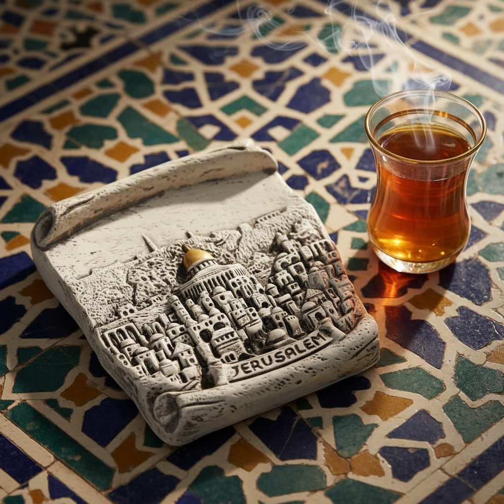 Antique White - Arabic Mosaic with Tea