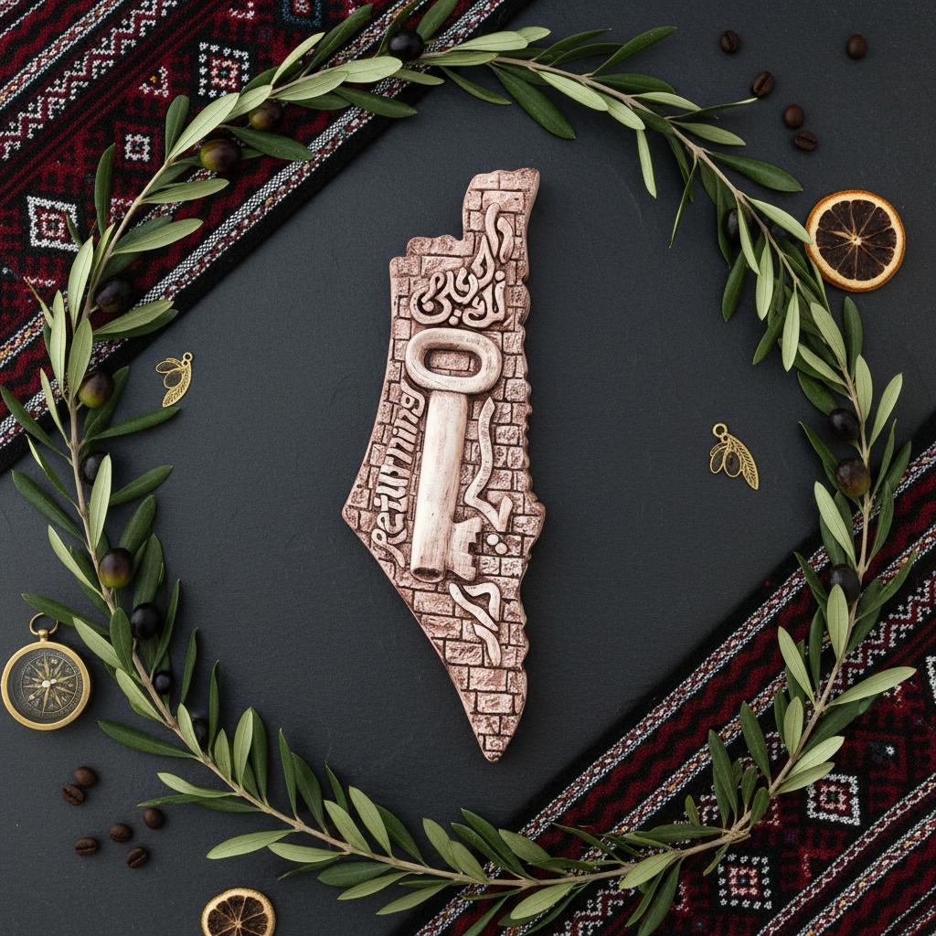 Flat Lay Gift Presentation