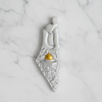 Flat Lay White Marble
