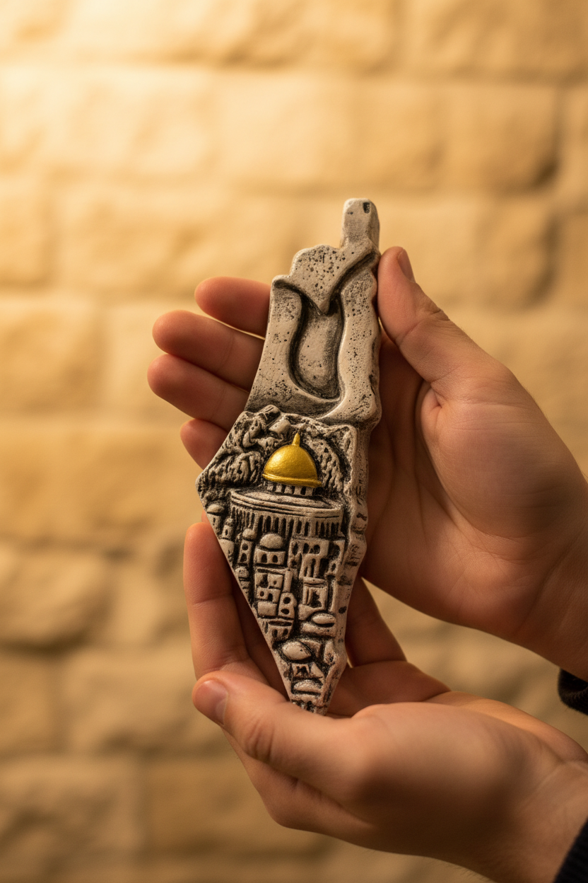 Hands Jerusalem Stone