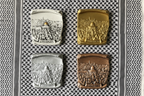 Jerusalem Plaque - All 4 Colors on Keffiyeh