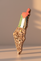 Palestinian Map - Blush Pink