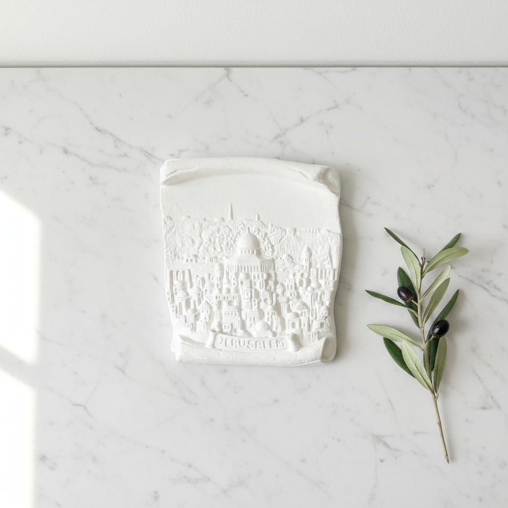 Pure White - White Marble Flat Lay
