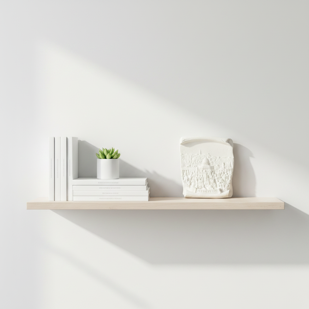 White - Minimalist Shelf