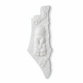 White Palestine Map - Clean Studio